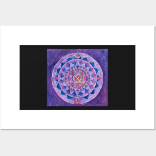 Schütze Horoskop Mandala Produkte Posters and Art